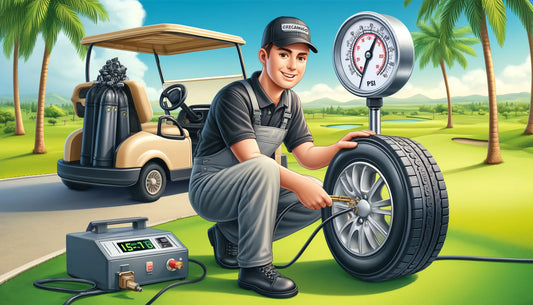 Proper golf cart tire pressure PSI
