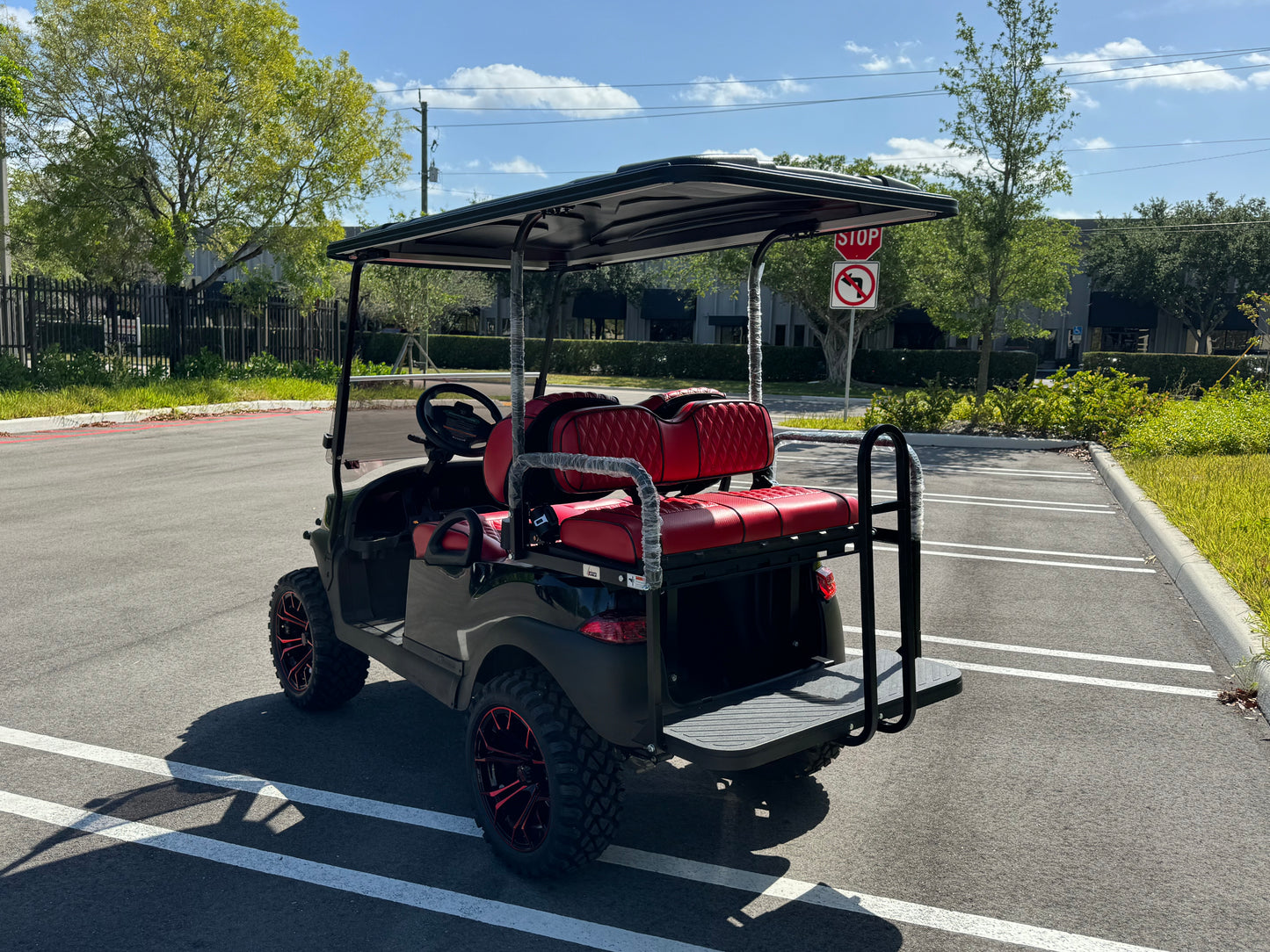 2019 Club Car Tempo - Black Metallic Tintcoat golf cars for sale fort lauderdale florida