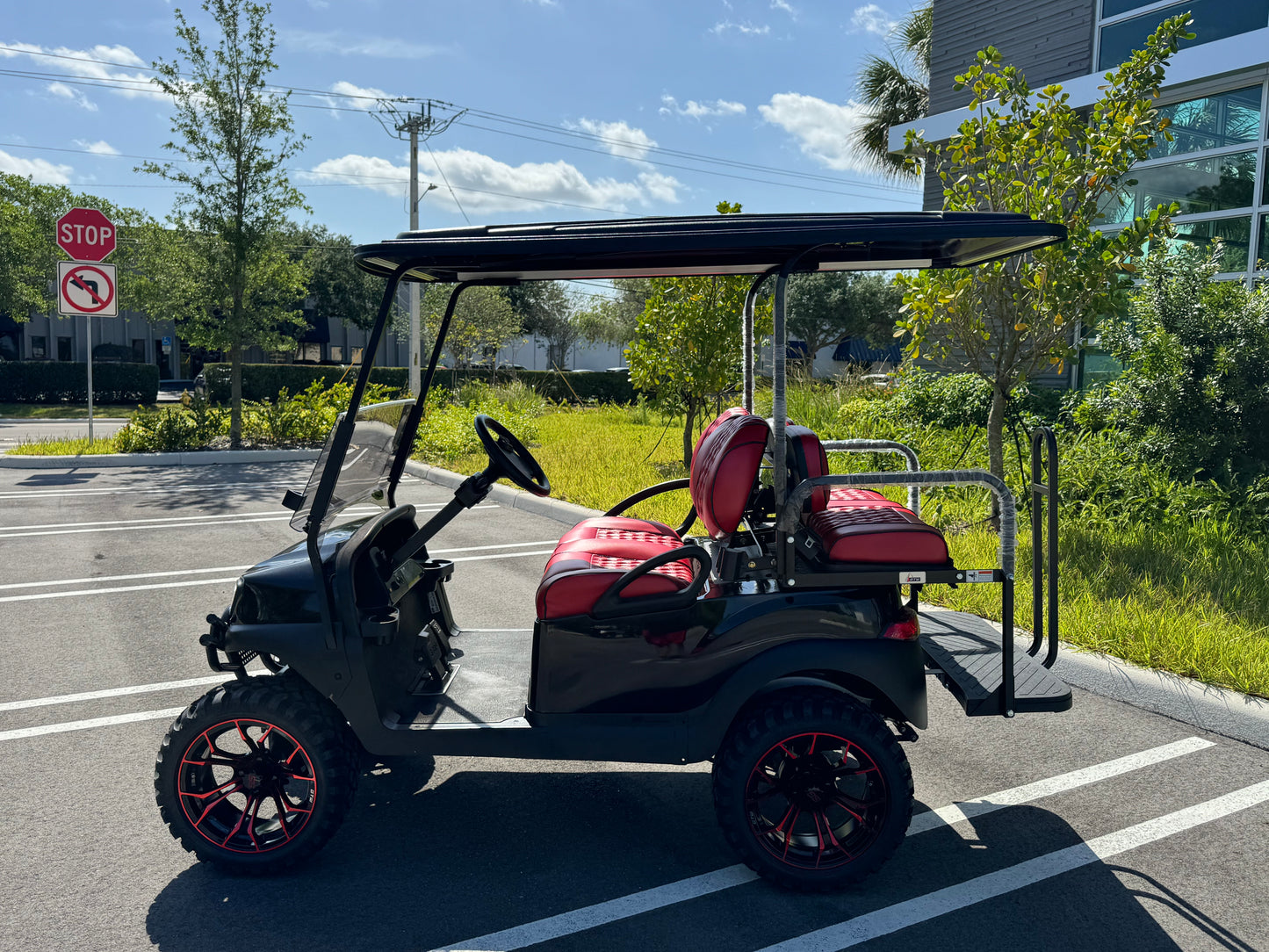 2019 Club Car Tempo - Black Metallic Tintcoat golf cars for sale fort lauderdale florida