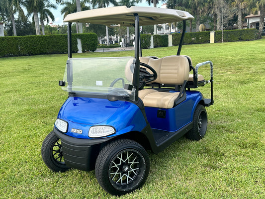 2020 E-Z-GO RXV 48 VOLT GOLF CART METALLIC BLUE