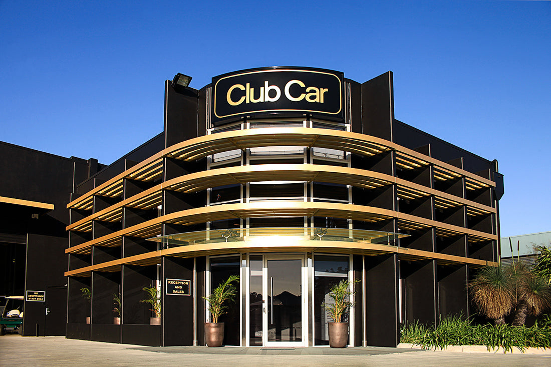 Club Car golf cart company building