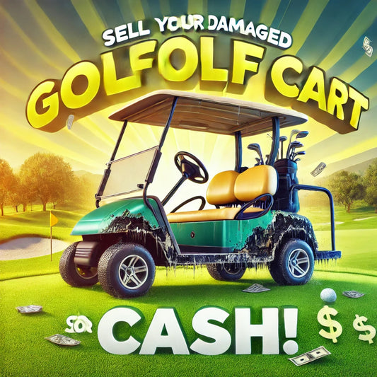 golf cart buyer , junk and damaged golf carts