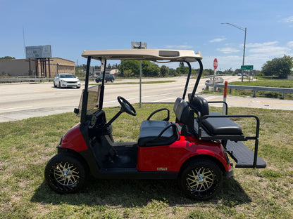 2020 EZGO RXV ELITE LITHIUM GOLF CART 4 PASSENGER RED