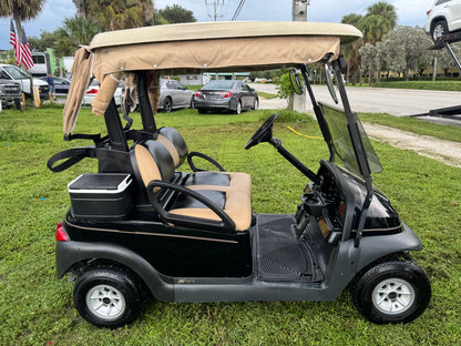 CLUB CAR PRECEDENT BLACK GOLF CART