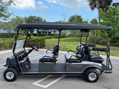 2024 Club Car Villager 6 Golf Cart Shuttle NAVITAS Controller Lithium Eco Battery