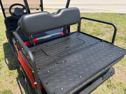 2020 EZGO RXV ELITE LITHIUM GOLF CART 4 PASSENGER RED