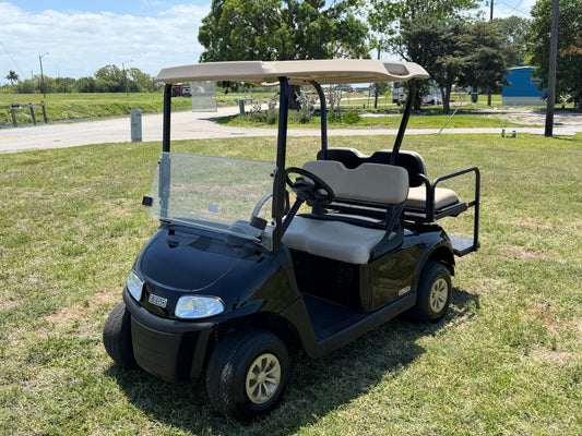 2020 EZGO RXV ELITE LITHIUM GOLF CART 4 PASSENGER BLACK