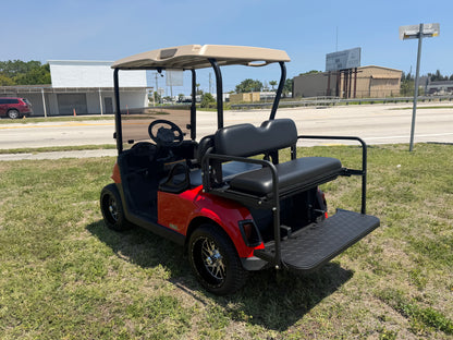 2020 EZGO RXV ELITE LITHIUM GOLF CART 4 PASSENGER RED