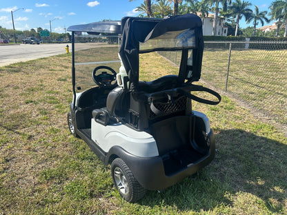 2020 Club Car Tempo Golf Cart Gray w/ Premium Seats + Wheels Off lease golf cart for sale in Fort Lauderdale, Florida. golfcartdeals.com