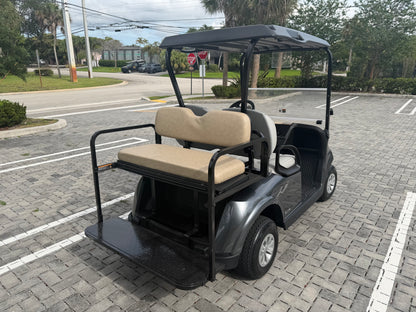 2024 EZGO RXV ELITE LITHIUM 4-PASSENGER GOLF CART - GREY