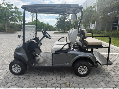 2024 EZGO RXV ELITE LITHIUM 4-PASSENGER GOLF CART - GREY