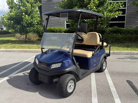 2020 CLUB CAR TEMPO LITHIUM 4-PASSENGER GOLF CART - BLUE
