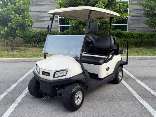 2020 CLUB CAR TEMPO LITHIUM 4-PASSENGER GOLF CART - WHITE