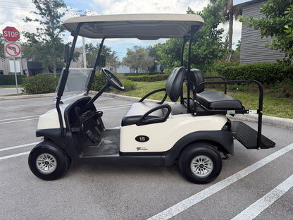 2020 CLUB CAR TEMPO LITHIUM 4-PASSENGER GOLF CART - WHITE