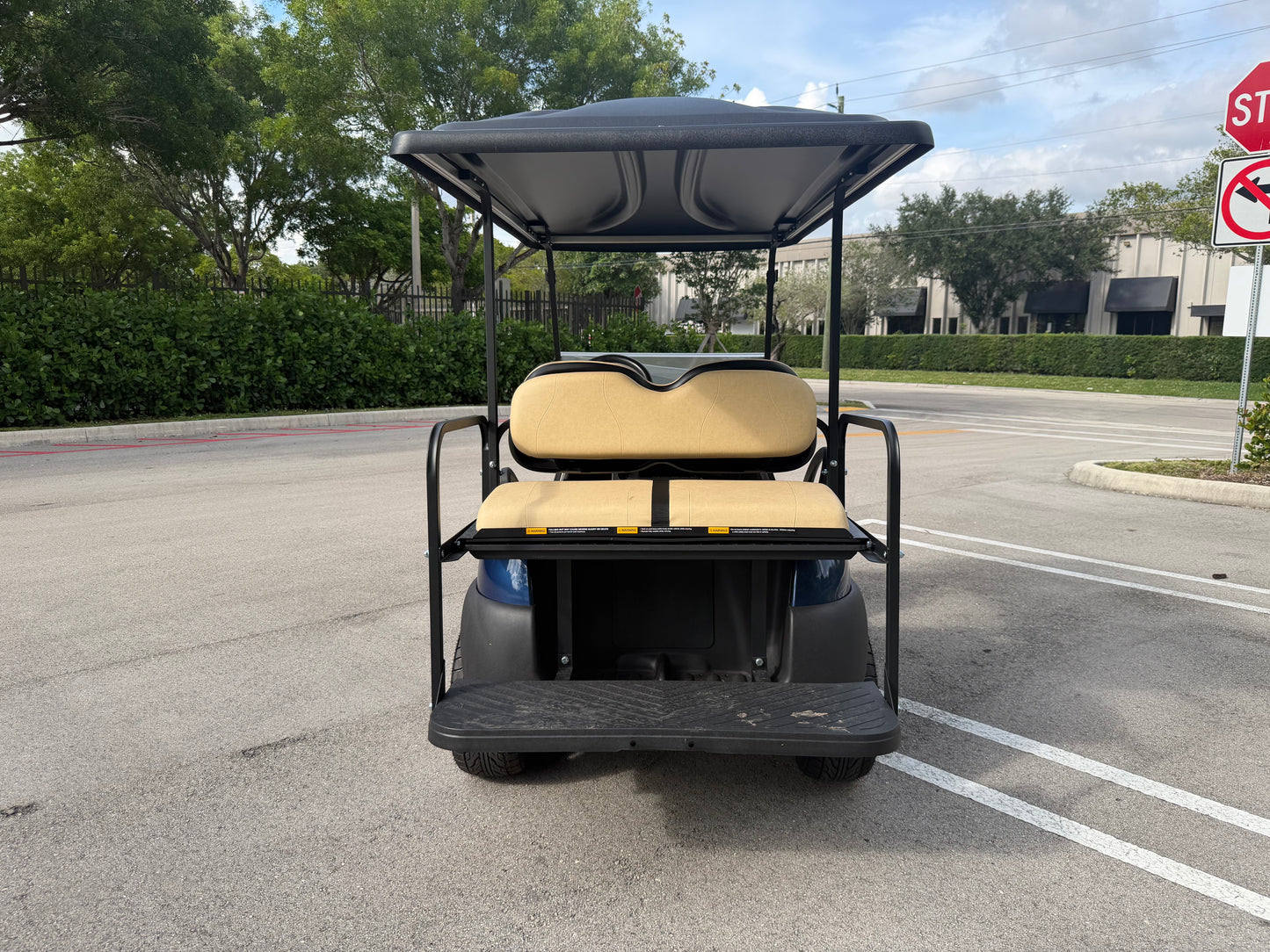 2020 CLUB CAR TEMPO LITHIUM REFURBISHED 4-PASSENGER GOLF CART - BLUE