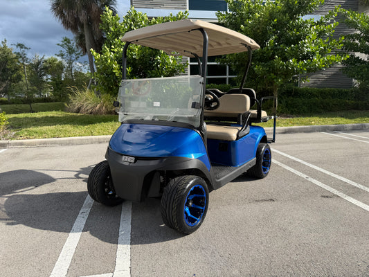 2024 EZGO RXV ELITE LITHIUM 4-PASSENGER GOLF CART - BLUE