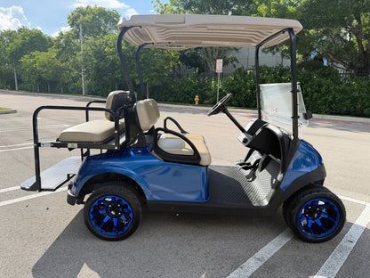 2024 EZGO RXV ELITE LITHIUM 4-PASSENGER GOLF CART - BLUE