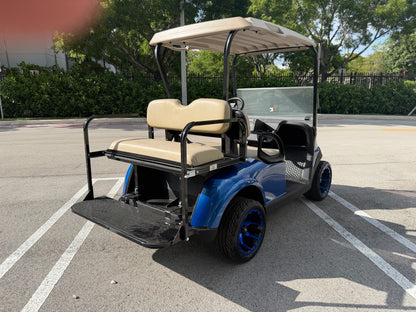 2024 EZGO RXV ELITE LITHIUM 4-PASSENGER GOLF CART - BLUE