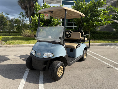 2020 EZGO RXV ELITE LITHIUM 4-PASSENGER GOLF CART - GLACIER FREEZE