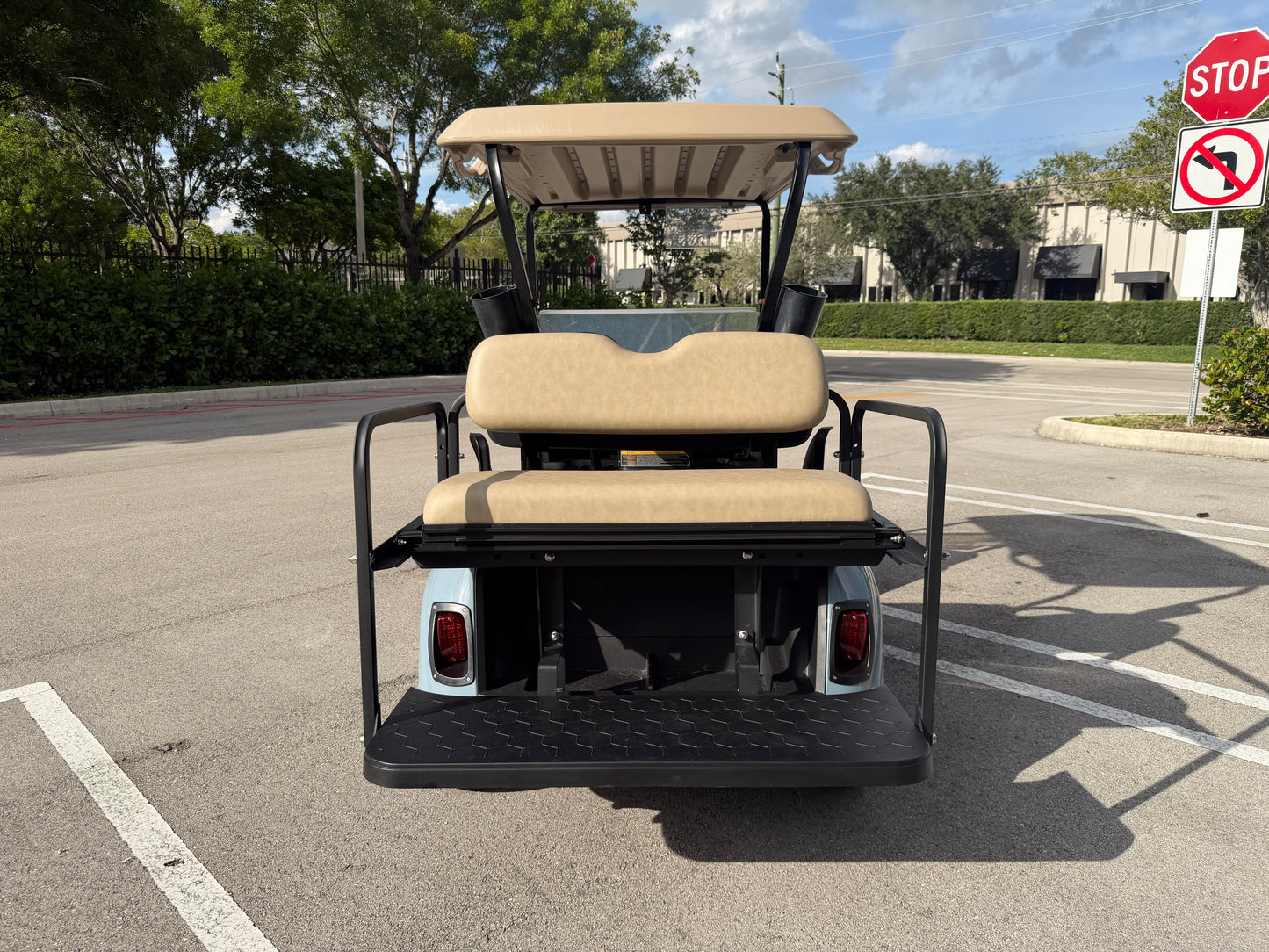 2020 EZGO RXV ELITE LITHIUM 4-PASSENGER GOLF CART - GLACIER FREEZE
