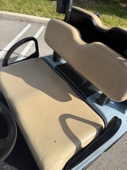 2020 EZGO RXV ELITE LITHIUM 4-PASSENGER GOLF CART - GLACIER FREEZE