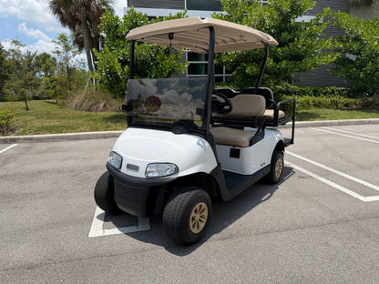 2020 EZGO RXV ELITE LITHIUM 4-PASSENGER GOLF CART - BRIGHT WHITE