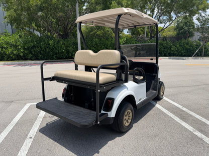 2020 EZGO RXV ELITE LITHIUM 4-PASSENGER GOLF CART - BRIGHT WHITE