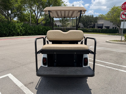 2020 EZGO RXV ELITE LITHIUM 4-PASSENGER GOLF CART - BRIGHT WHITE