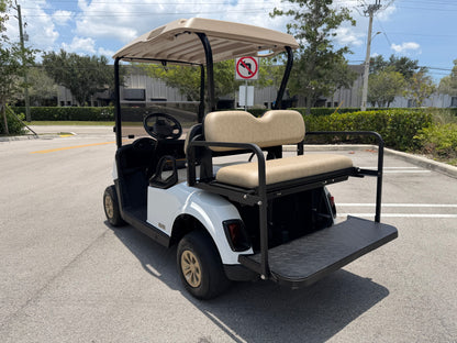 2020 EZGO RXV ELITE LITHIUM 4-PASSENGER GOLF CART - BRIGHT WHITE