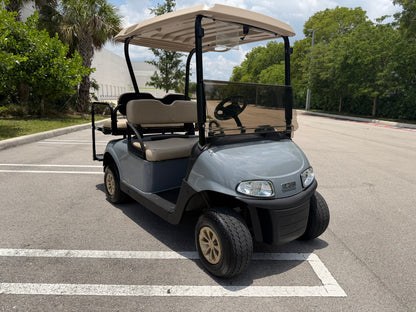 2020 EZGO RXV ELITE LITHIUM 4-PASSENGER GOLF CART - OCEAN GRAY