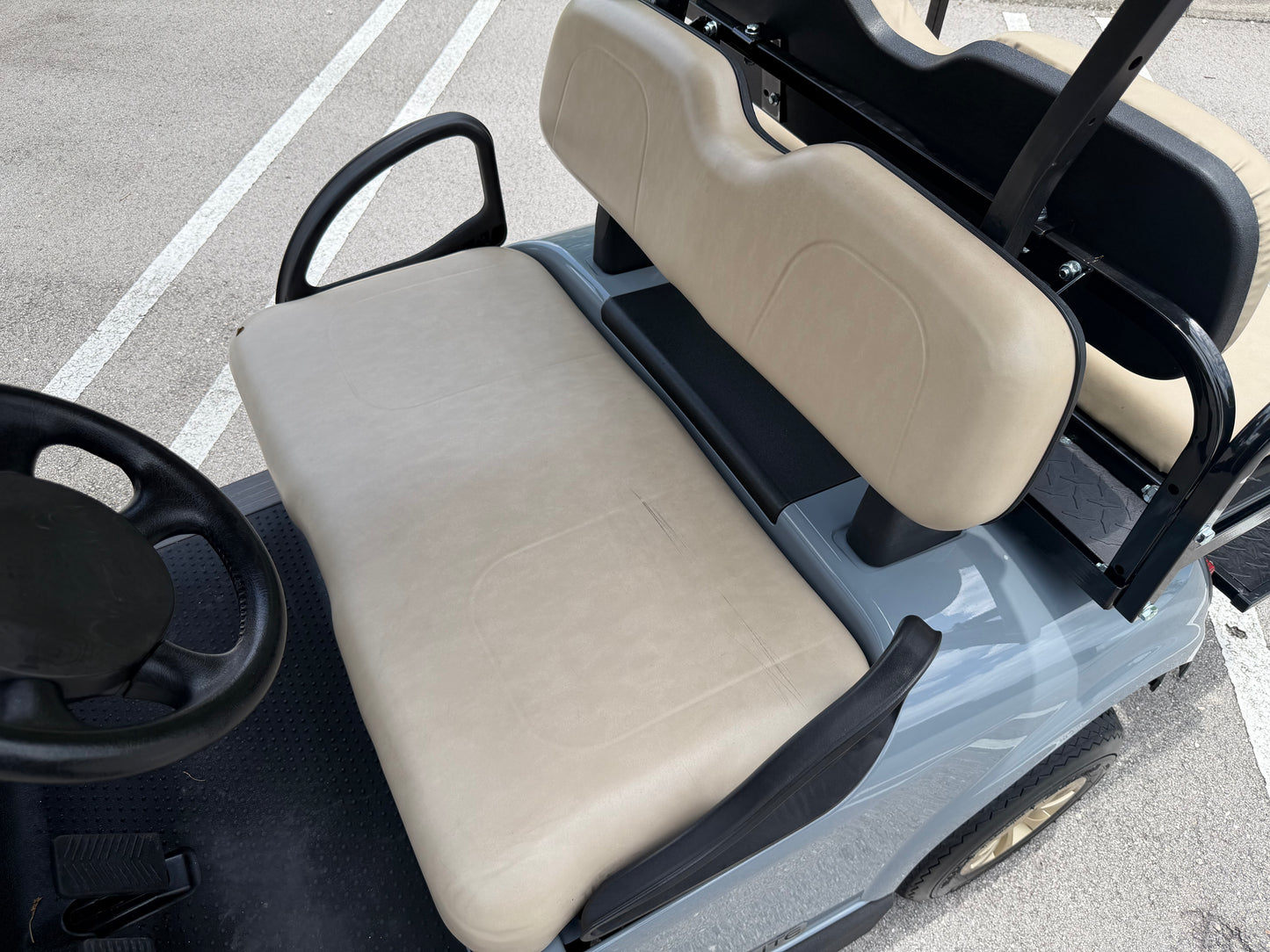 2020 EZGO RXV ELITE LITHIUM 4-PASSENGER GOLF CART - OCEAN GRAY