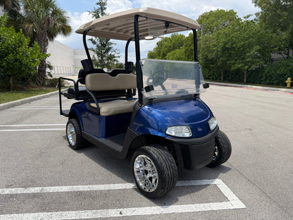 2020 EZGO RXV ELITE LITHIUM 4-PASSENGER GOLF CART - ELECTRIC BLUE