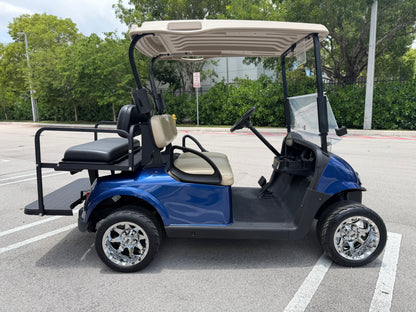 2020 EZGO RXV ELITE LITHIUM 4-PASSENGER GOLF CART - ELECTRIC BLUE