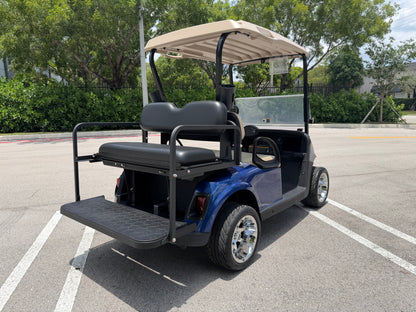 2020 EZGO RXV ELITE LITHIUM 4-PASSENGER GOLF CART - ELECTRIC BLUE
