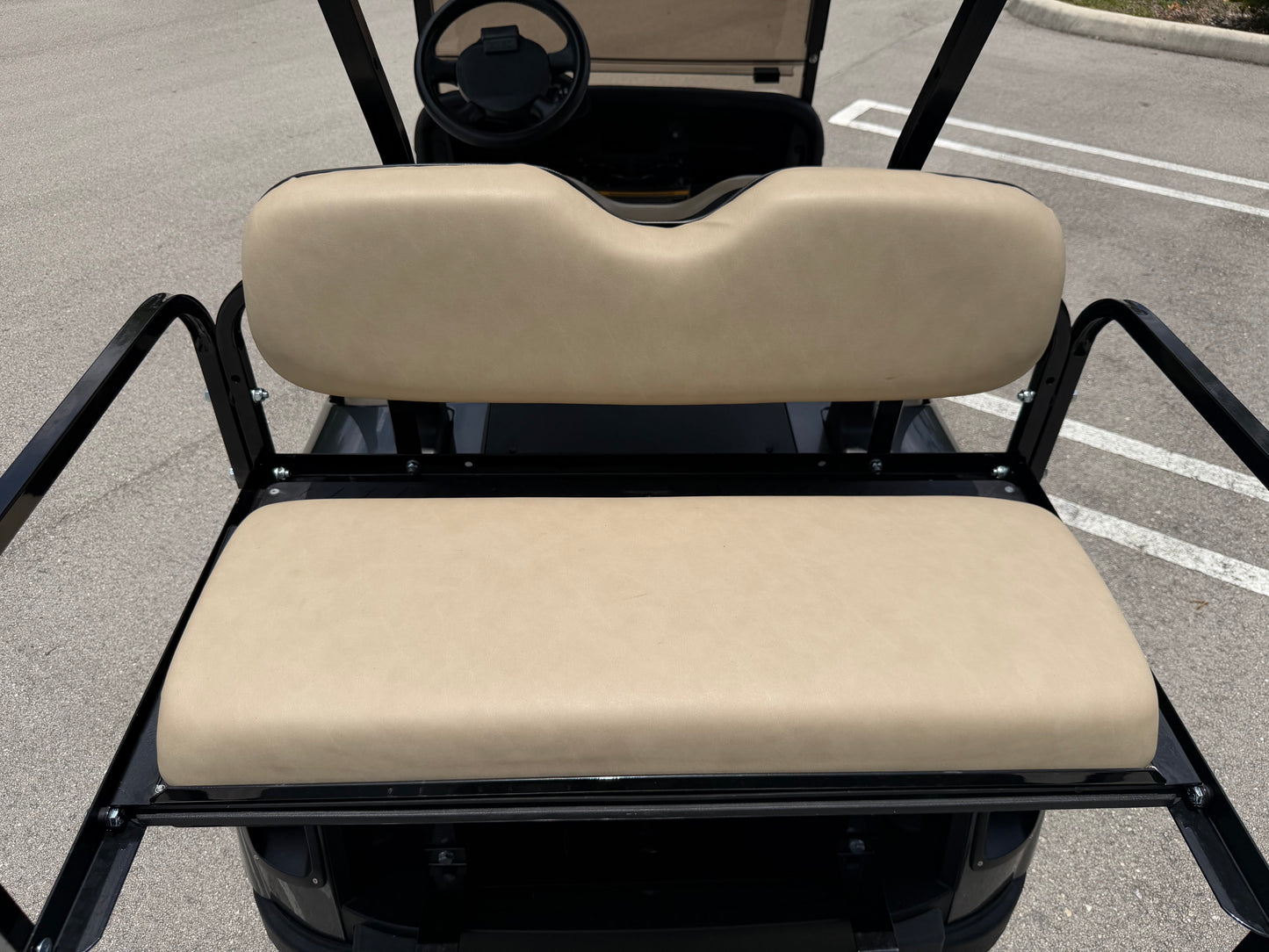 2020 EZGO RXV ELITE LITHIUM 4-PASSENGER GOLF CART - METALLIC CHARCOAL