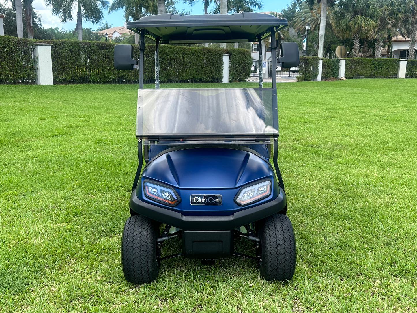 2021 Club Car Tempo Lithium Ion Matte Blue Golf Cart