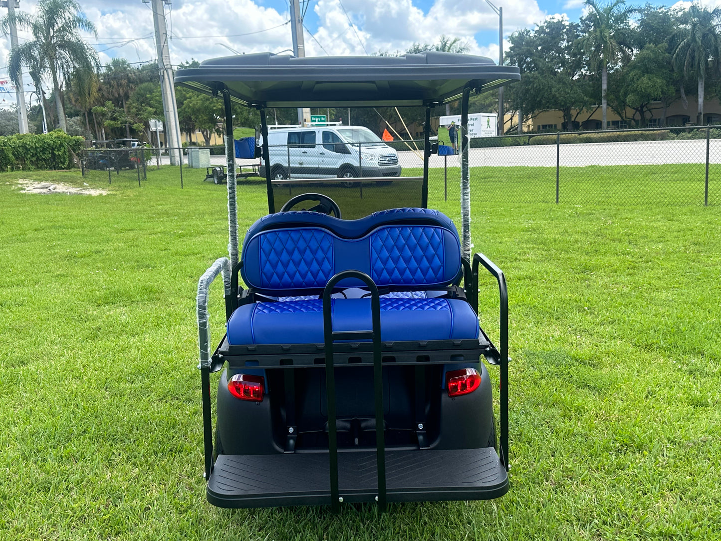 2021 Club Car Tempo Lithium Ion Matte Blue Golf Cart